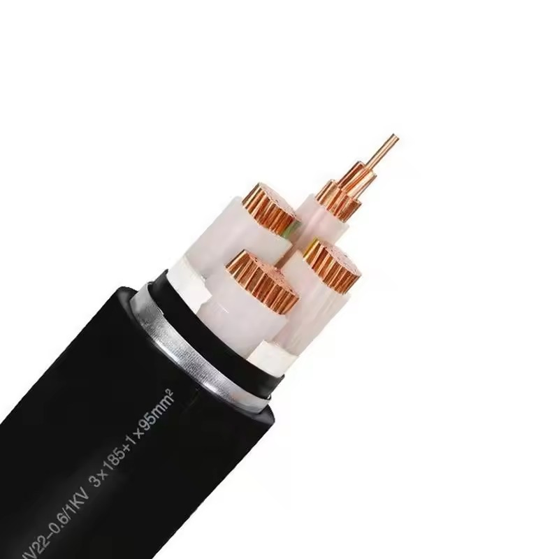 YJV XLPE Insulated PVC Sheathed Armored Copper Ground Cable for Power Cables