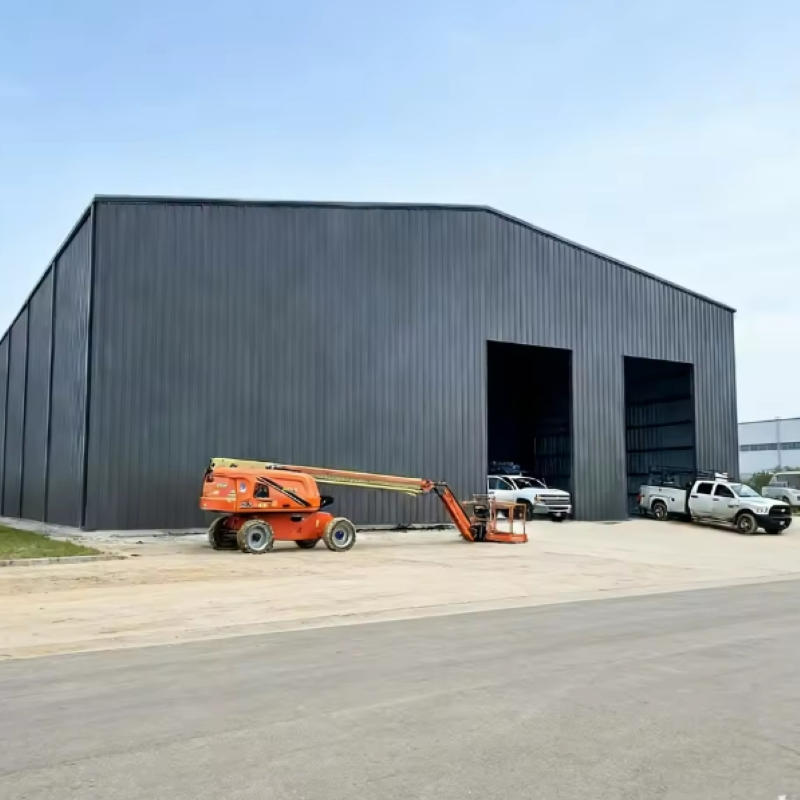 Prefabricated Steel Frame Structure Building for Warehouse Workshop Garage