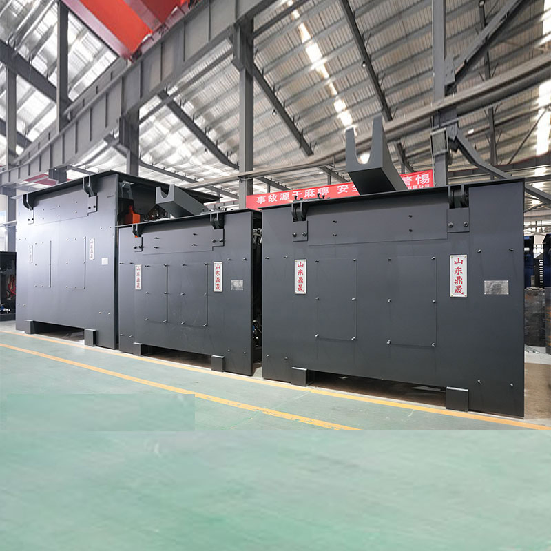 Industrial Medium-Frequency Induction Metal Melting Furnace for Aluminum Steel Gold Copper Brass
