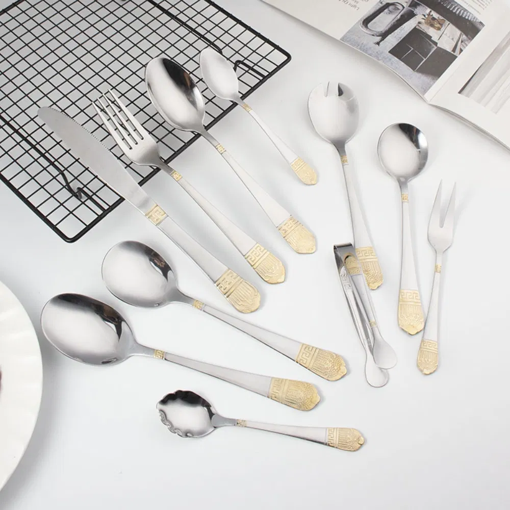 Premium Food Grade Stainless Steel Cutlery Set for Home Use