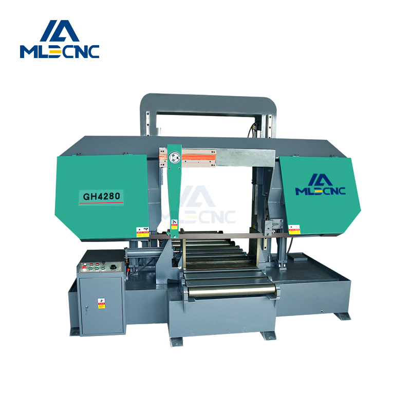 Taglierina a nastro idraulica a doppia colonna ad alta efficienza per il taglio di ferro, acciaio e metallo GH42100