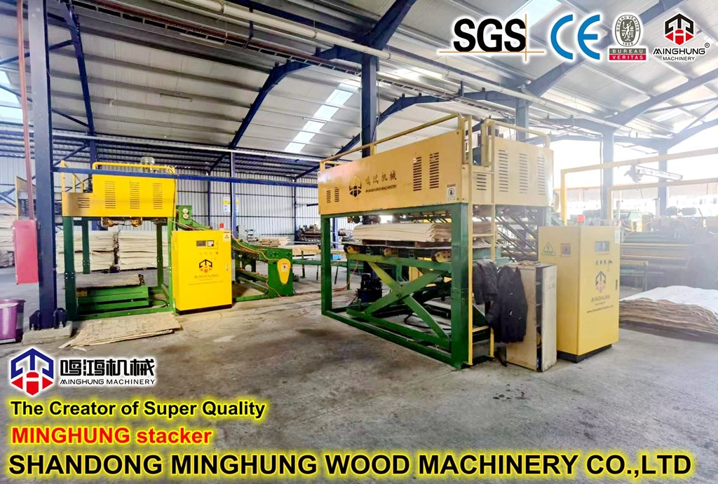 Automatic Papel Veneer Stacking Machine for Veneer Making Machine
