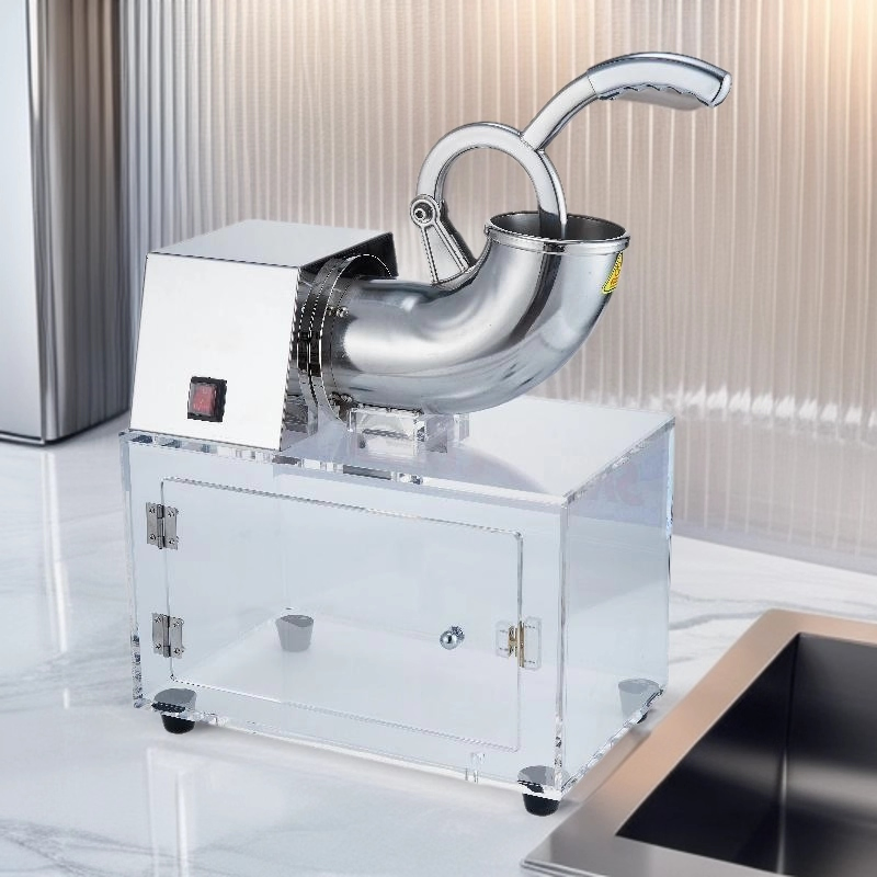 Stainless Steel Snow Cone Ice Crusher Shaver Slush Machine