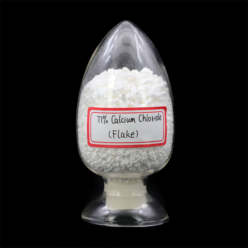 CAS: 10043-52-4 Flakes Granular Calcium Chloride 77% Cacl2 for De-Icing Agent