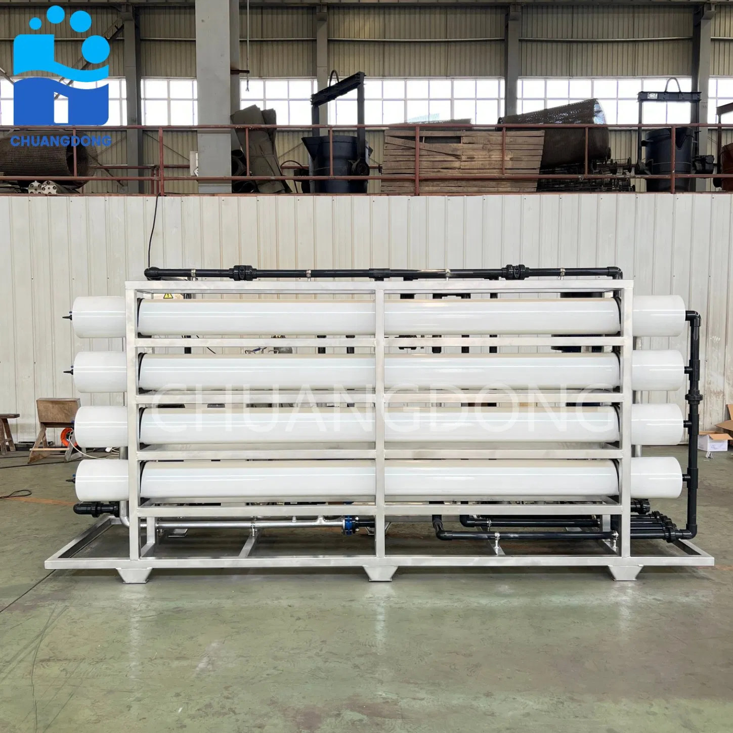15m3pH Automatic Water Purification System Featuring Multi-Stage Filtration RO Plant