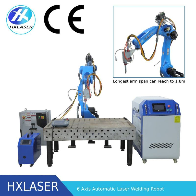 6-Axis Automation High-Precision Efficient Industrial Laser Welding Robot 1500W/2000W/3000W