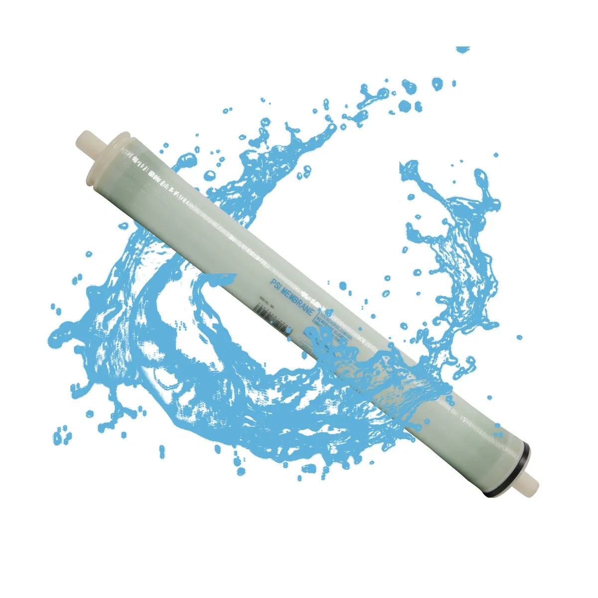 Proshare 8040 Elemento de membrana de ósmosis inversa RO antiincrustante de 8 pulgadas para sistema de tratamiento de agua
