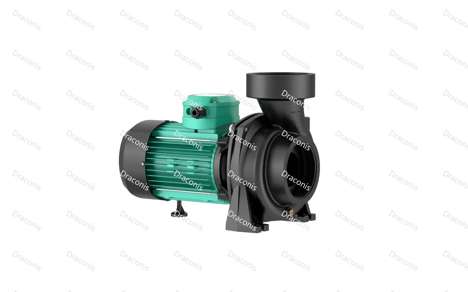6B Large Caliber High Flow Centrifugal Booster Pump for Hot Water Circulation & HVAC Systems