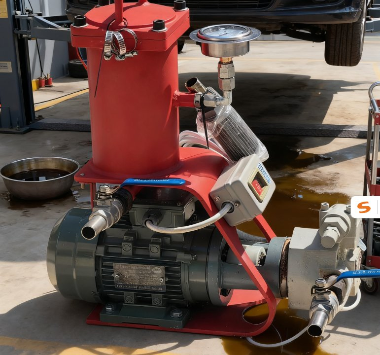 Portable Oil-Recycling Purifier for Hydraulic Oil and Transformer Oil