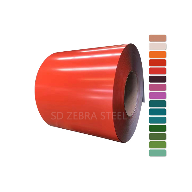Dx51d SGCC HDG Z80 PPGI Pre-Painted Steel Coil 0.35mm Prepainted Galvanized Steel Coil