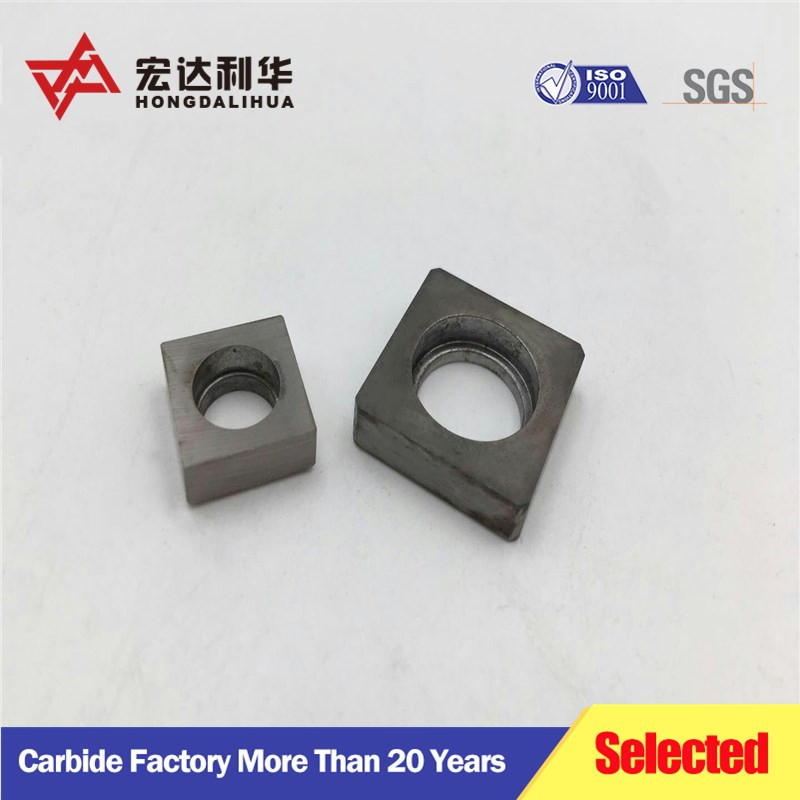 Insertos de corte de torneado CNC de carburo de tungsteno