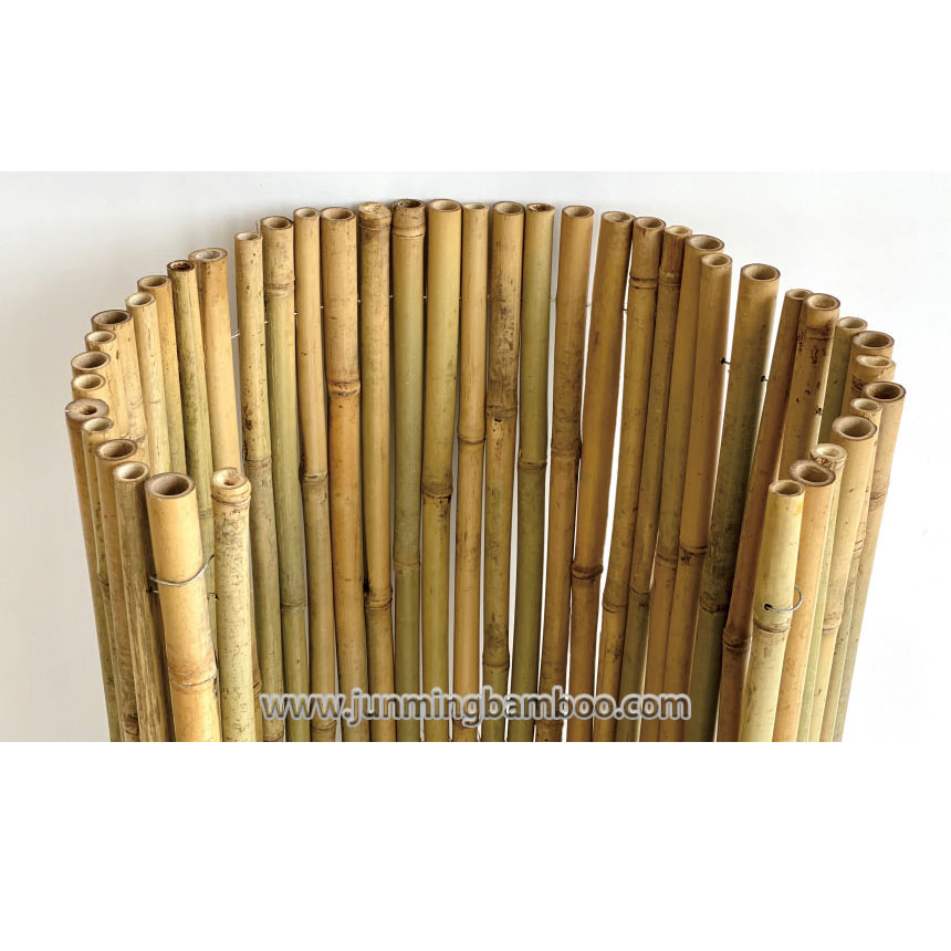 Eco-Friendly Tonkin Bamboo Fencing Screen for Outdoor Garden Decorative Fence Waterproof Pergola Roof House Side Walls