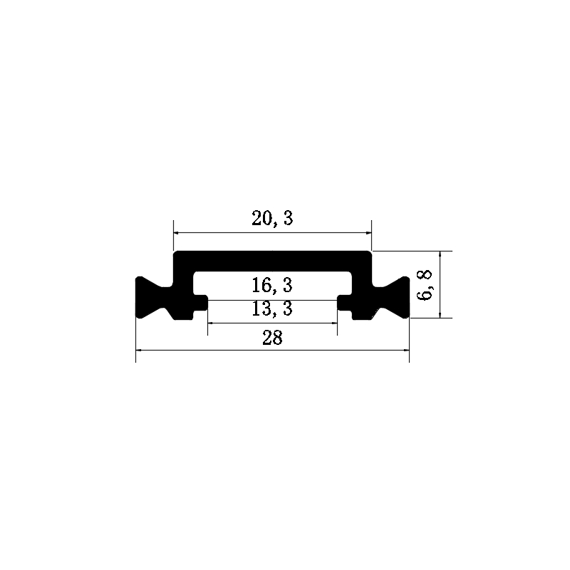Customized Size Polyamide Strip for Aluminum Door and Window