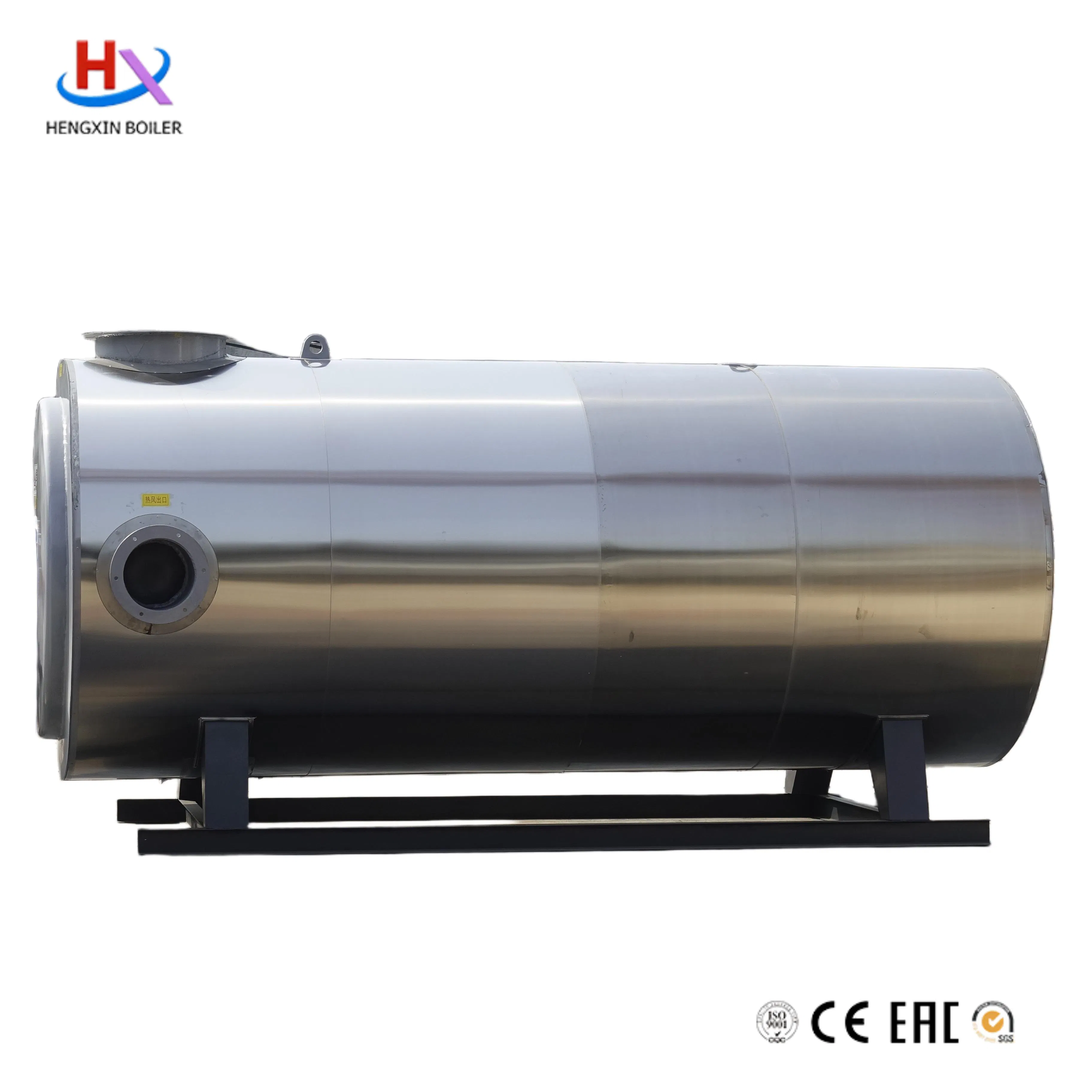 Four industriel horizontal à air chaud circulation naturelle basse pression PLC cœur surveillance à distance haute sécurité combustible GNL inox