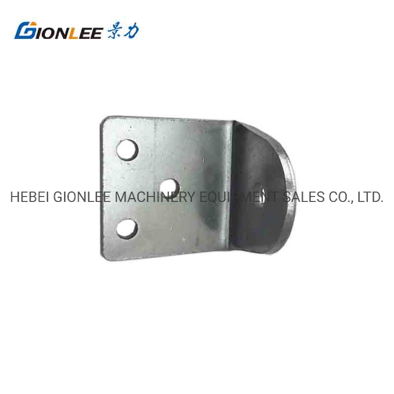 Stainless Steel Fixing Bracket with Gasket for Furniture and Supermarket Shelves