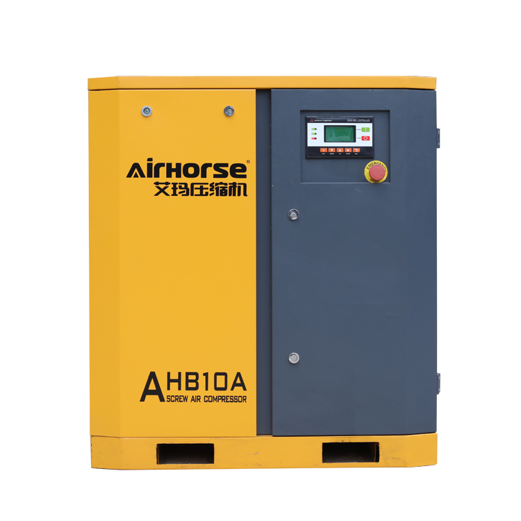 Compresor de aire de tornillo rotativo de 7,5 kW 10 HP ISO CE ASME