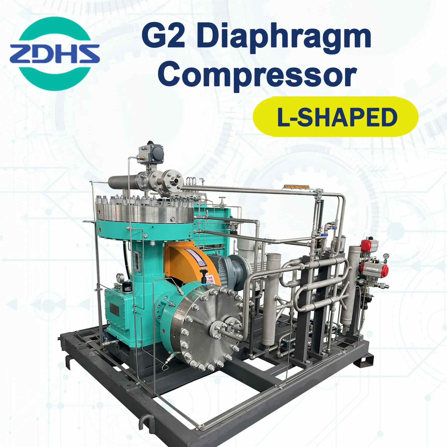 Compressore per gas medicali per la purezza e la stabilità di ospedali e laboratori