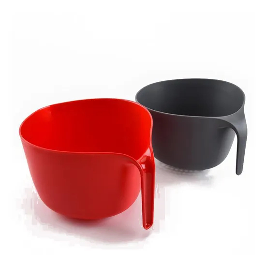 Double Layered Portable Vegetable Washing Drain Colander Basket Strainer