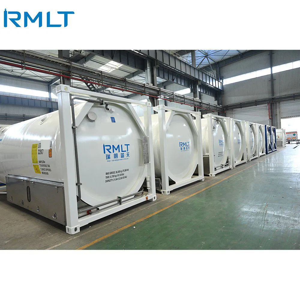 20FT Gas ISO Tank for Oxygen and CO2 Storage