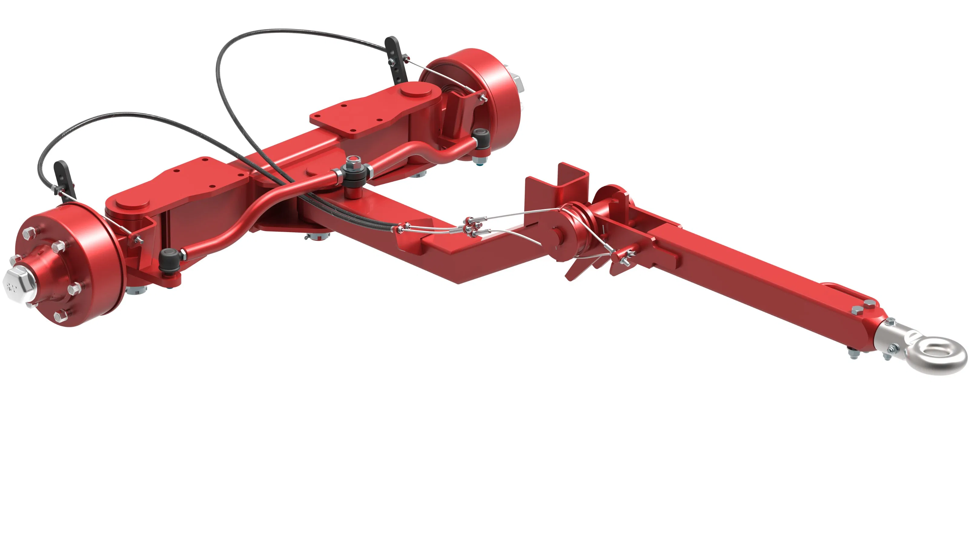 Towing Steering Axle for Industrial Equipment
