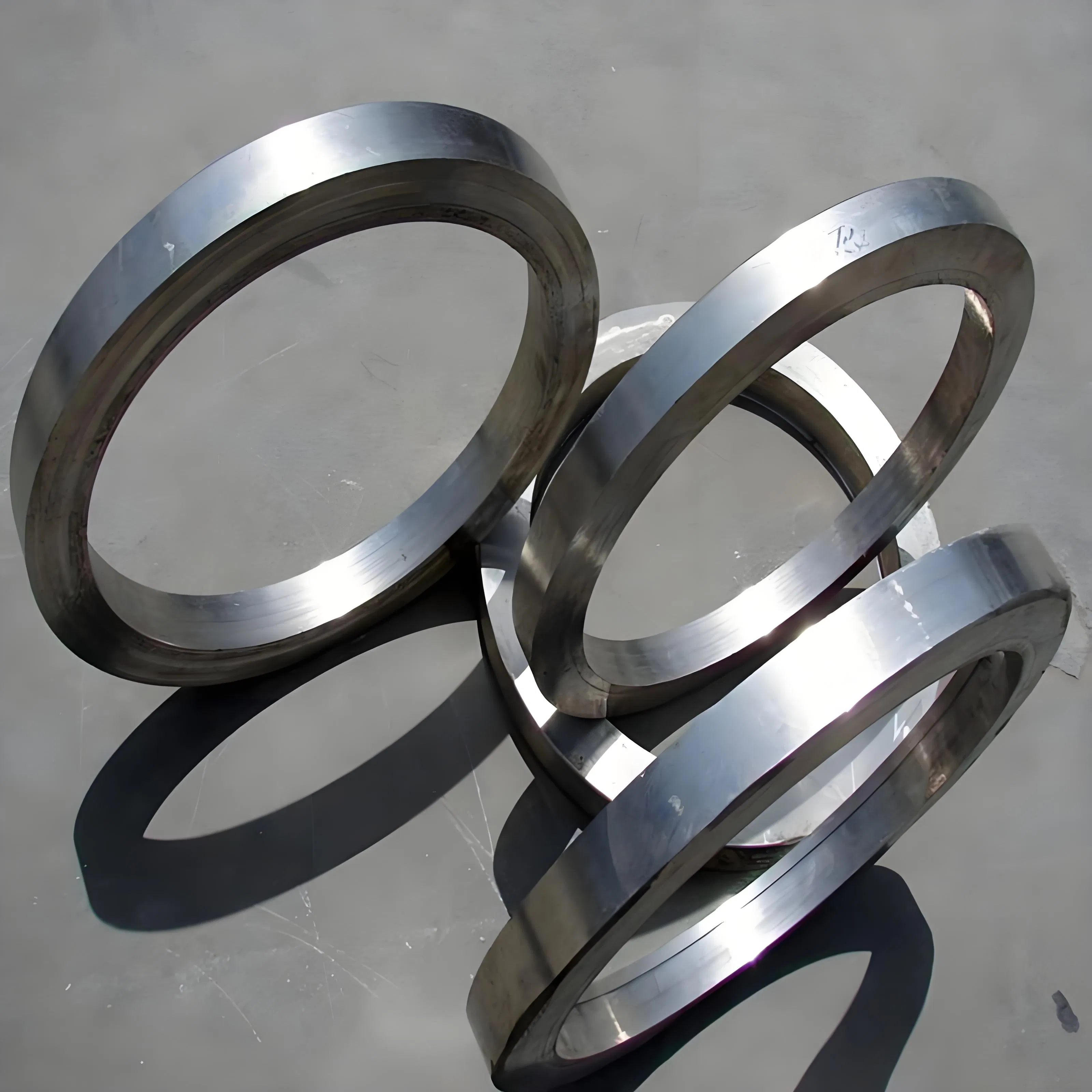 Anillos laminados sin costura, forjados para cajas de engranajes y anillos forjados de gran diámetro