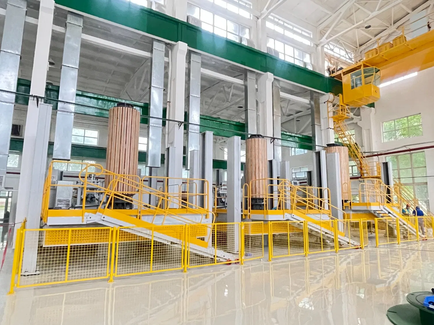 25t Overground Vertical Winding Machine for Power Transformer Coil Winding