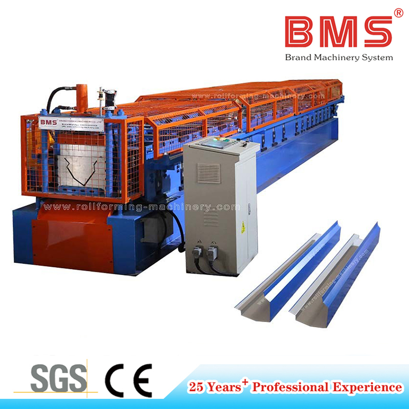 CE Approved 24 Months Rolling Gutter Roll Forming Machine