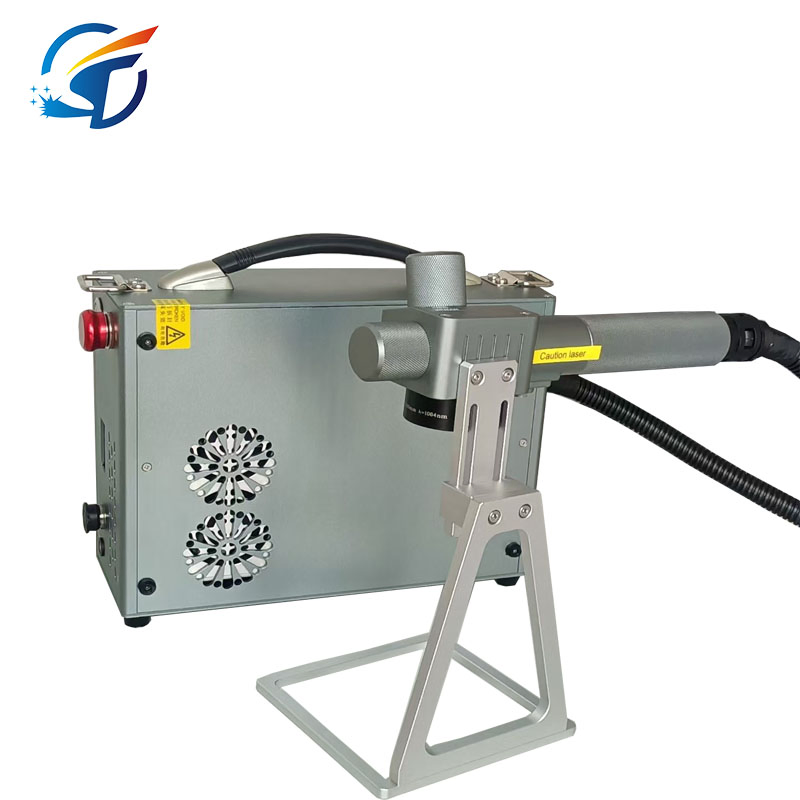 آلة النقش والوسم والحفر بالليزر المحمولة باليد CNC من نوع Fiber UV CO2 Mopa