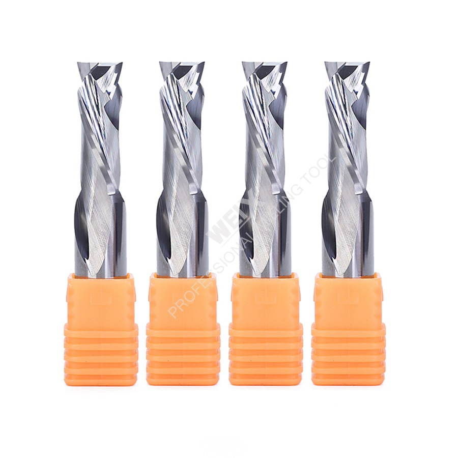 Weix Up and Down Compression End Mill CNC Tool Solid Carbide Milling Cutter