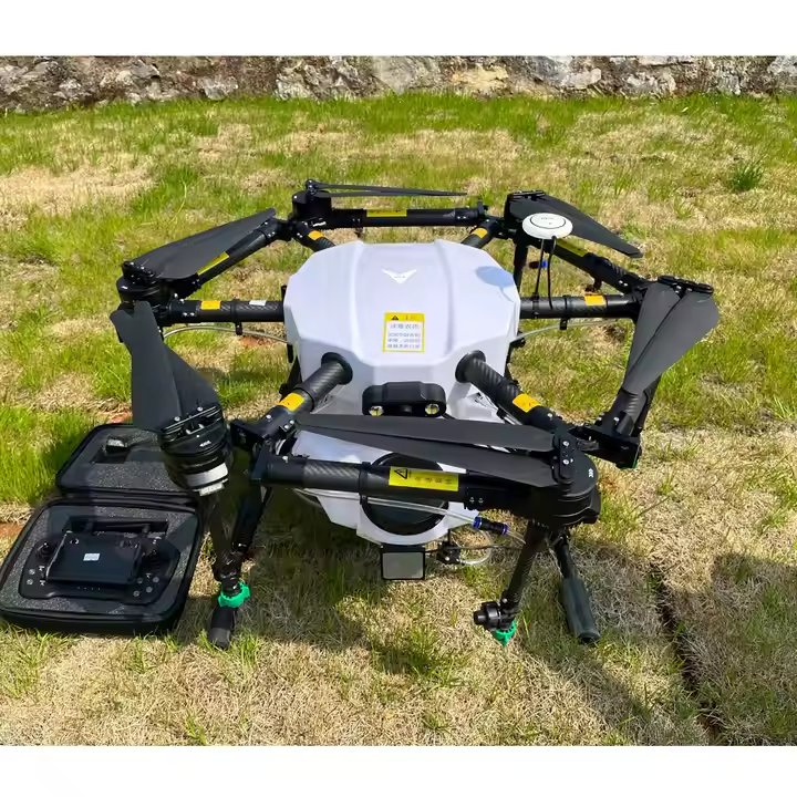 Six-Axis Plant Protection Drone Agricultural Spraying Drone with Obstacle Avoidance Radar