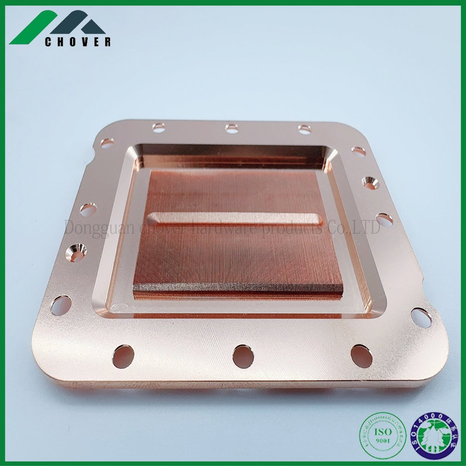 High-Density Skiving Fin Microchannel Copper Heat Sink for CPU