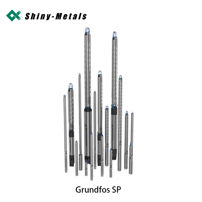 Grundfos SP Deep Well Submersible Water Pump Electric Stainless Steel Flow Rate >400 L/Min