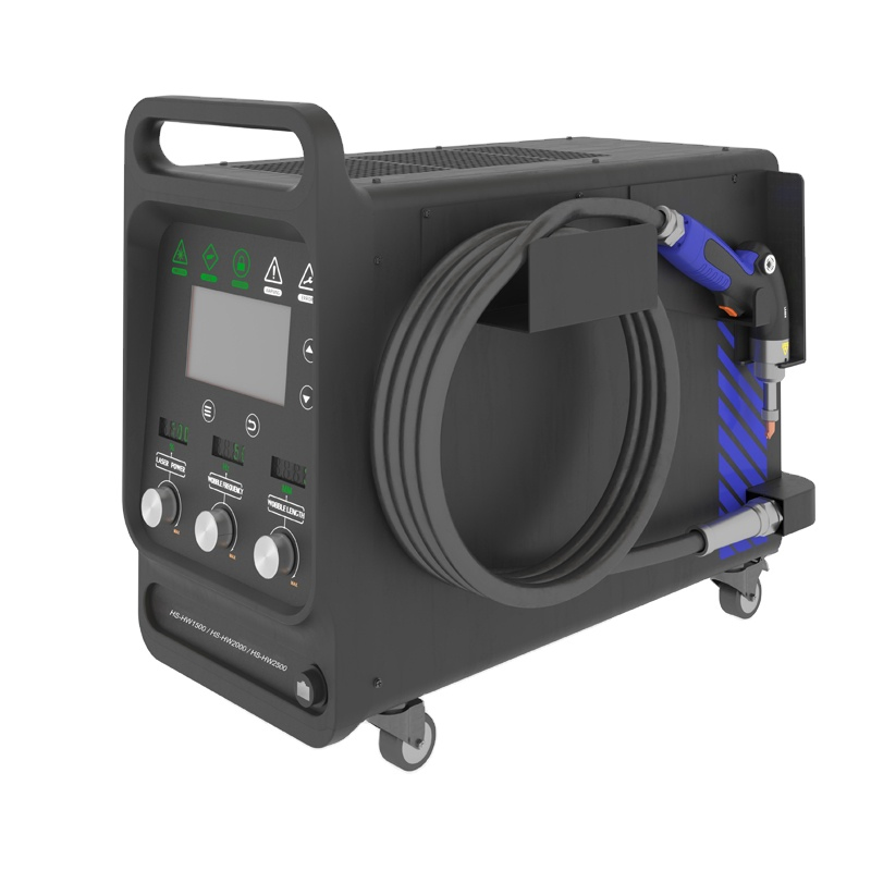 Máquina de soldadura láser portátil de mano de 1500W 2000W 2500W 4000W con alimentador de alambre