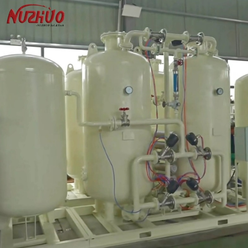 Nuzhuo High Production 96% Purity PSA Oxygen Generator Plant CE ISO TUV