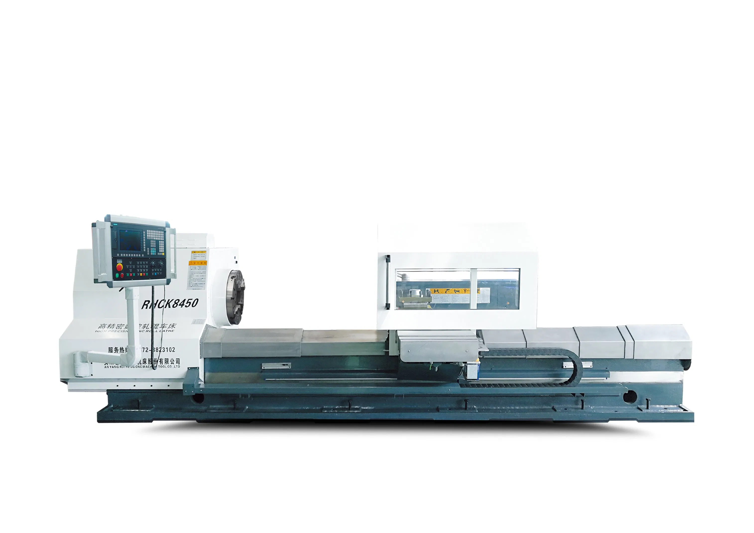 RHCK84125 Torno de rodillos CNC de fabricación de metal de alta calidad