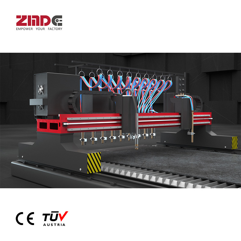 Tragbare CNC-Plasma- und Flammenschneidmaschine