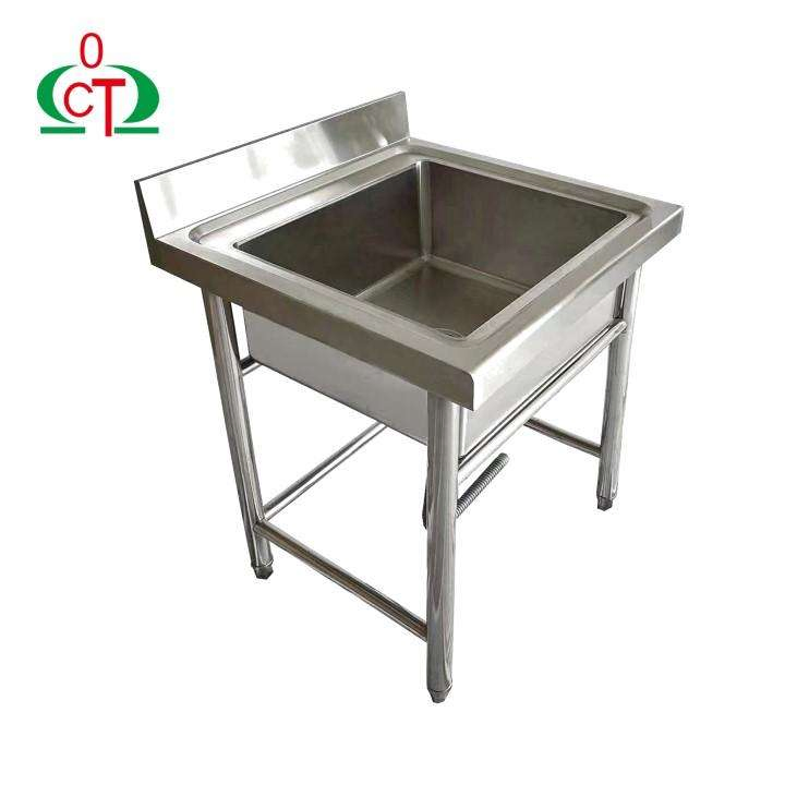 Lavello da cucina in acciaio inossidabile di alta gamma a vasca singola