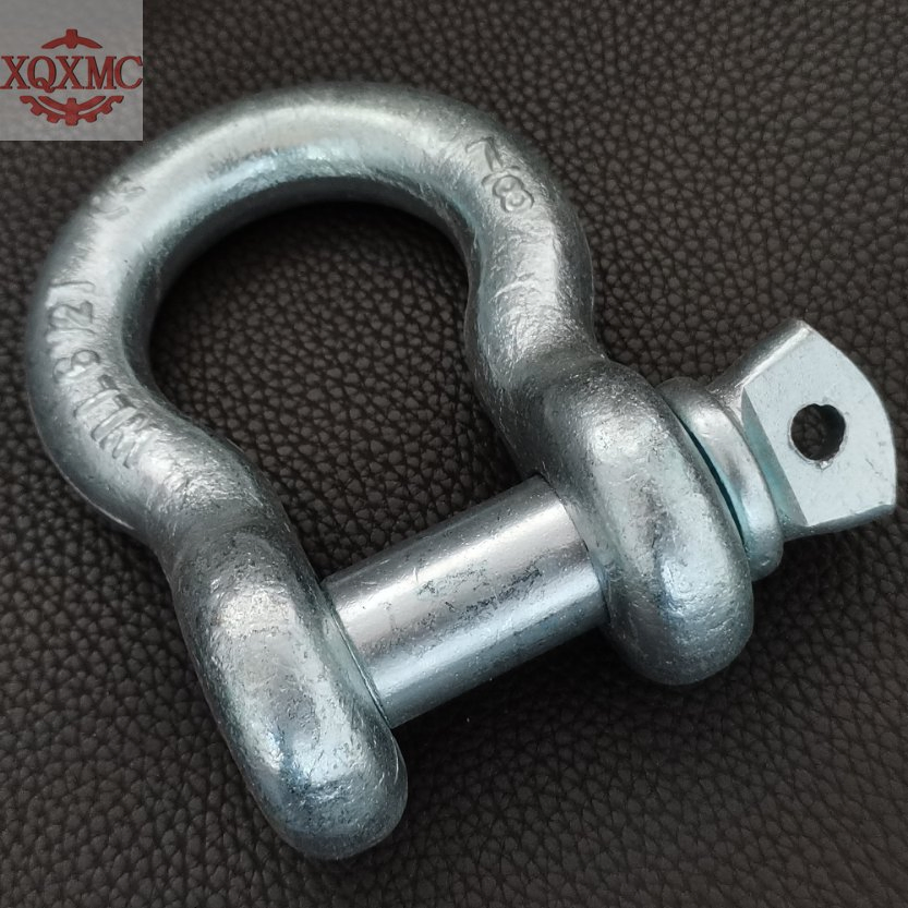 Grillete de acero aleado galvanizado G209 con pasador roscado