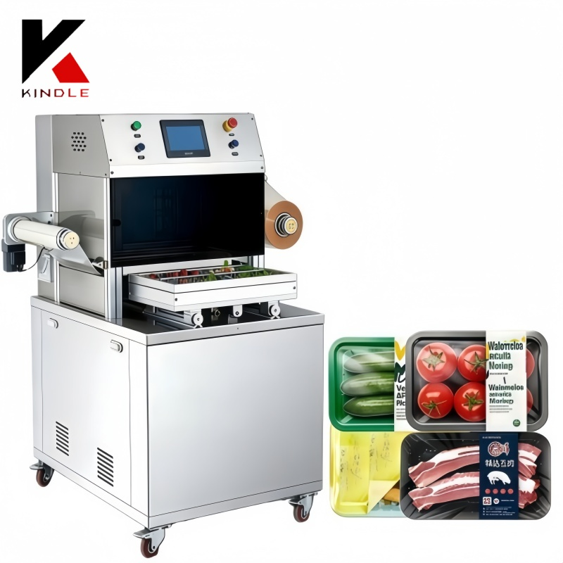 Efficient Gas Flush Packaging Machine for Food Various Packaging Types