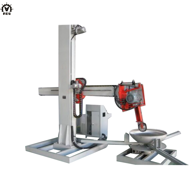 Automatic Metal Aluminum Cylinder Head Surface Polishing Machine
