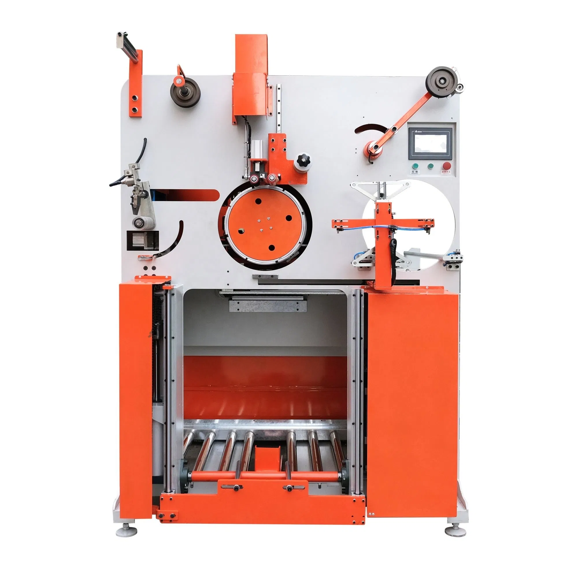 New Design Pet/PP Fully Automatic Winder Machine for Different Strap Specs Processing