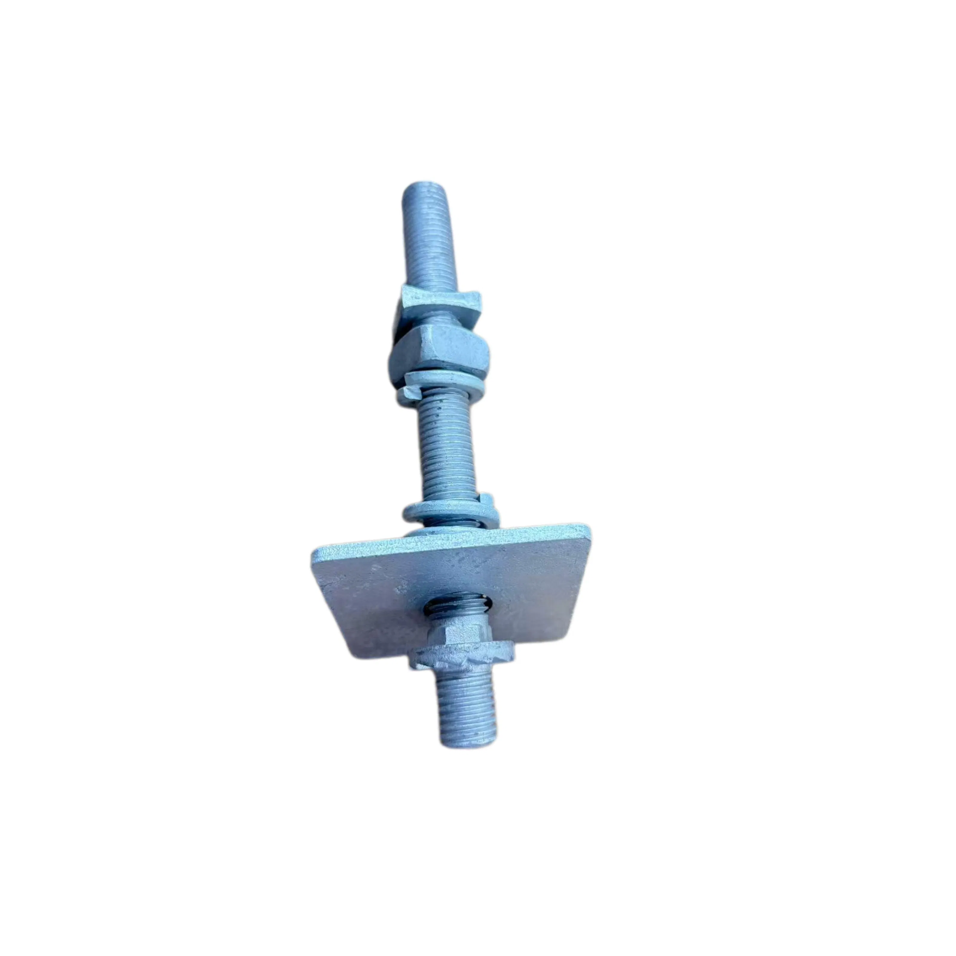 Galvanized Steel Crossarm Pin - Pole Line Hardware for Insulator Fixing
