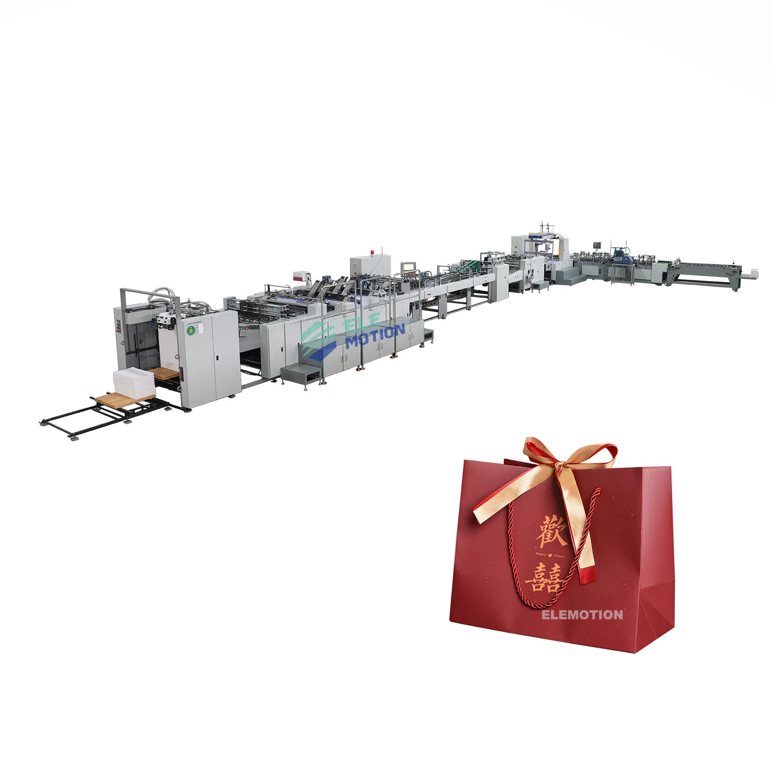 Fully Automatic Paper Bag Machine Elemotion