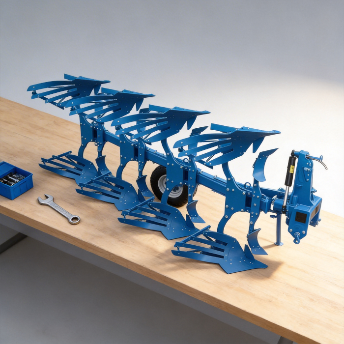 Three Point Mounted Full Suspension Hydraulic Ploughing Machine for Deep Plowing
