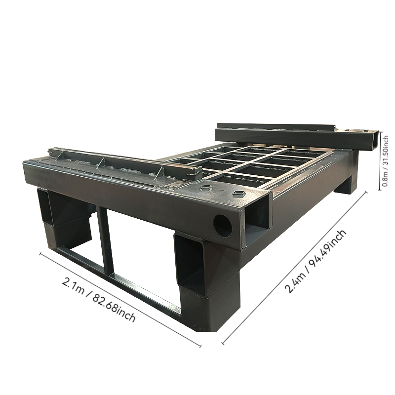 Metal Structural Welding Steel Frame Support Bracket Fabrication OEM