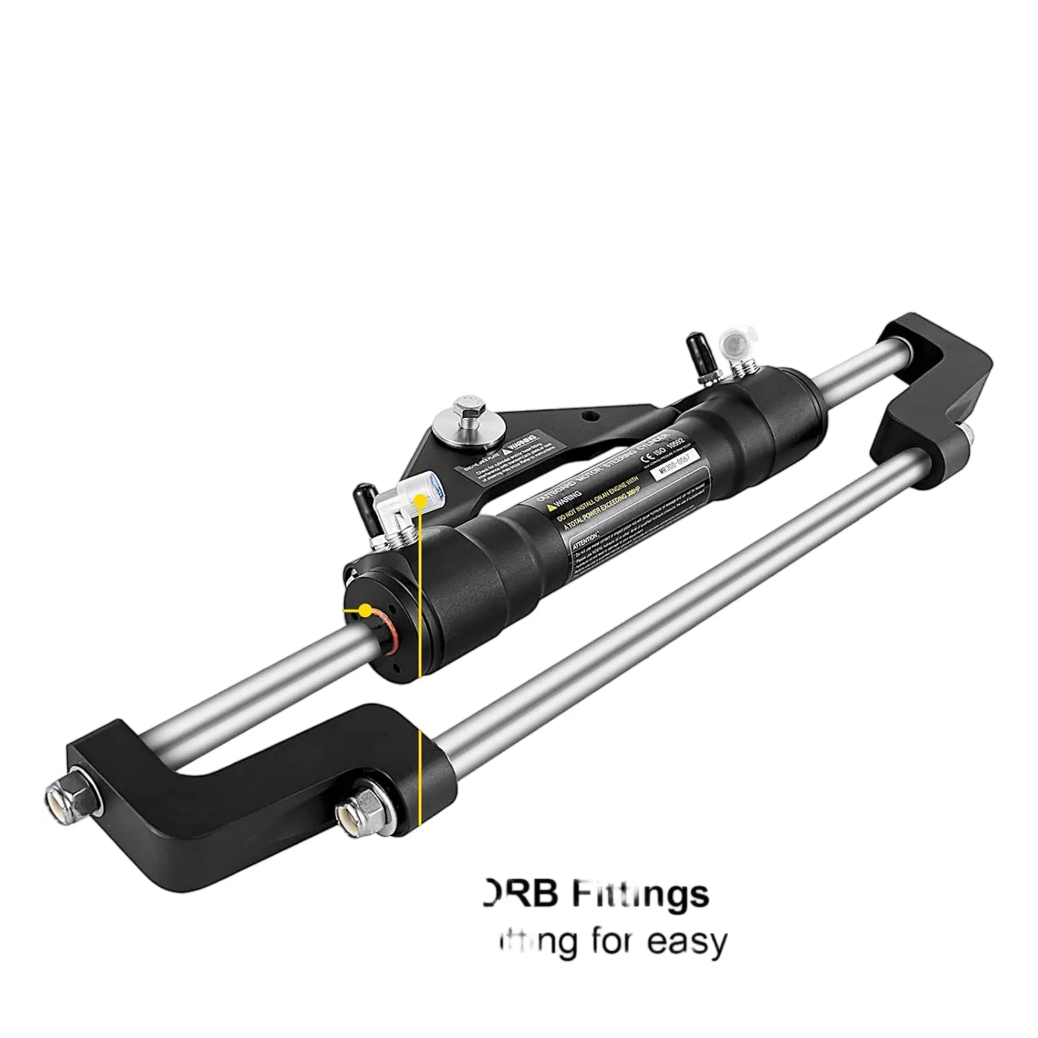 OEM 100-150HP Front Mount Hydraulic Steering Cylinder for Outboard Marine