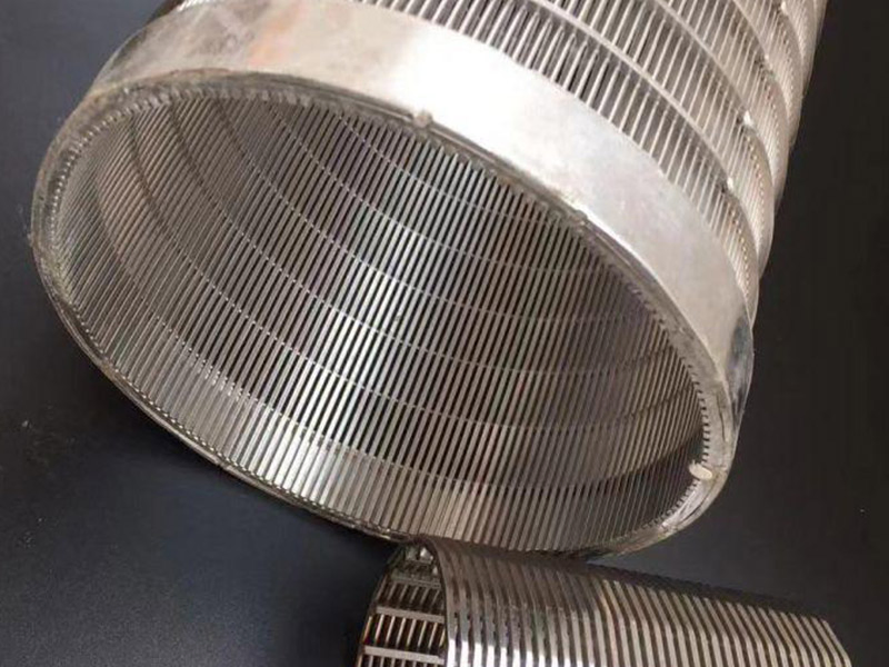 SS304 316 316L Wedge Well Filter Tubes for Water Well Petroleum Industry