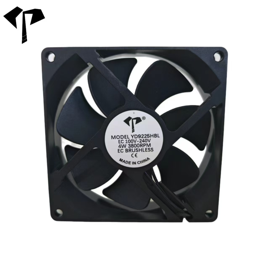 OEM ODM Custom High-Performance 92*92*25 Ec Cooling Ventilation Axial Fan for Industrial