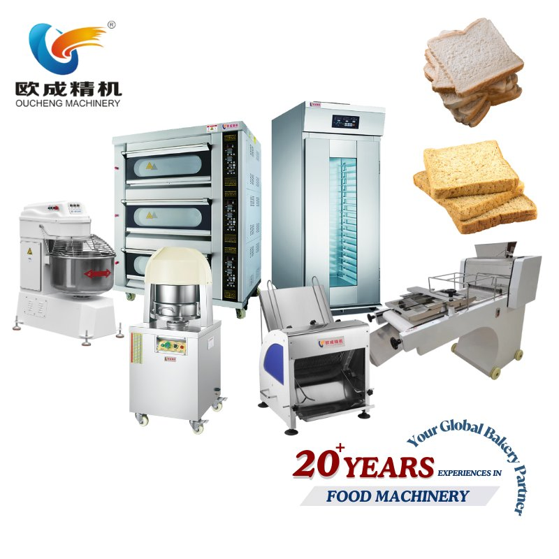 Commercial Bread Toast Baguette Making Machine Production Line Complete Bakery Equipment