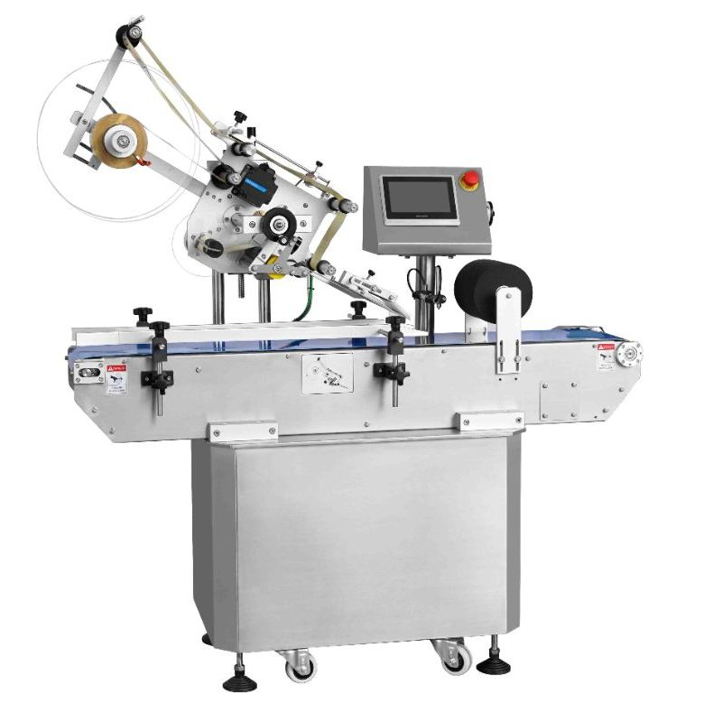 Máquina automática de etiquetado plano superior para un etiquetado preciso y eficiente